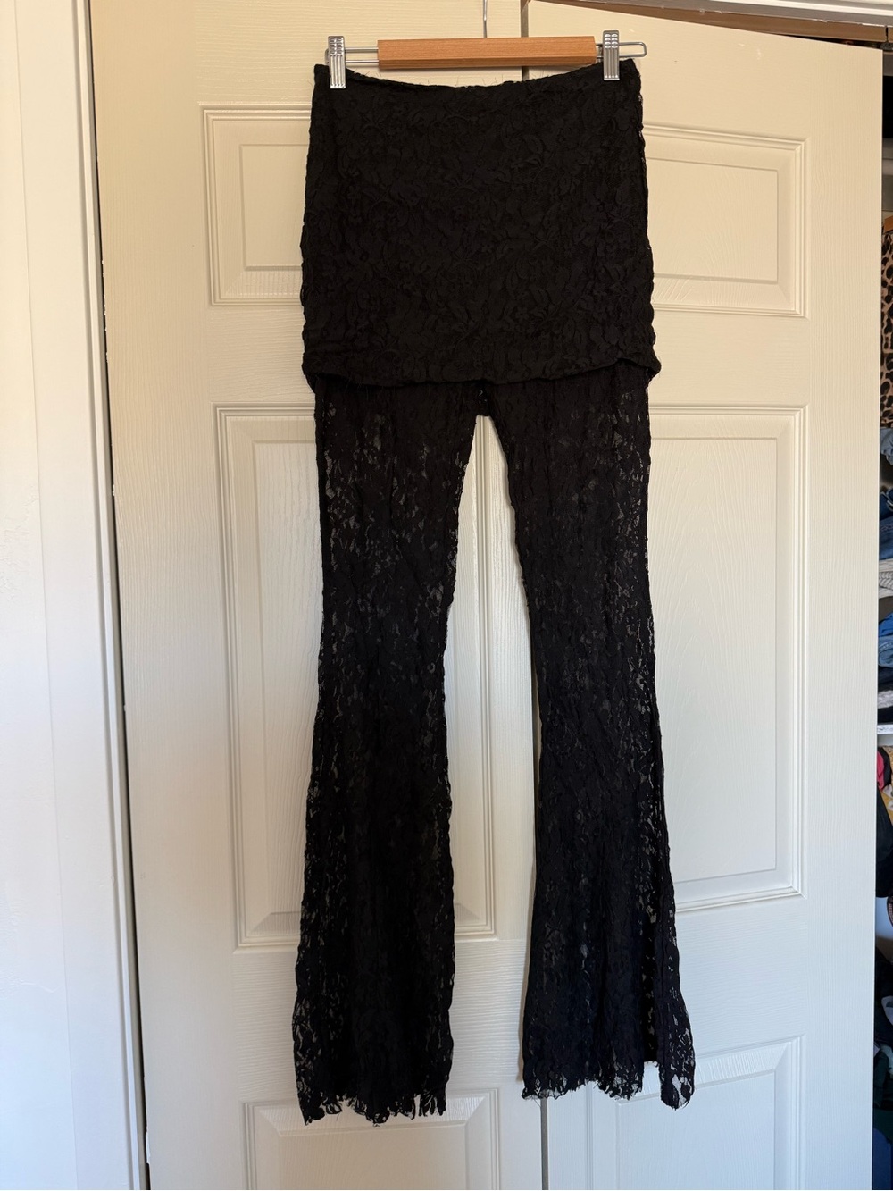 I.AM.GIA Black Lace Pants